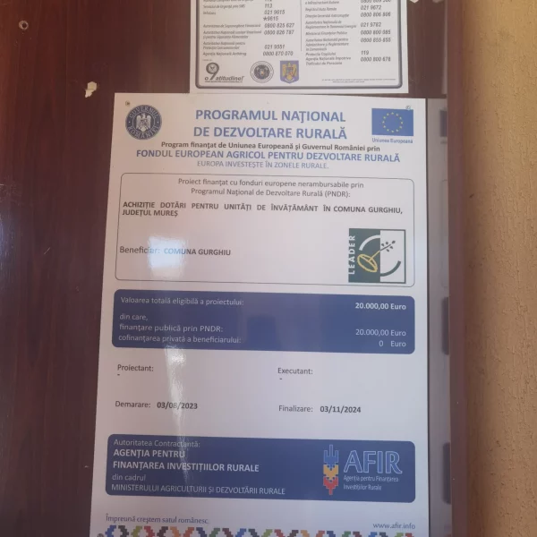 primăria comunei gurghiu, mureș 2